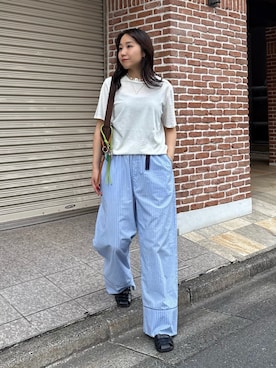 「パジャマ」｜ひかりさん（レディース・156cm）の夏コーディネート