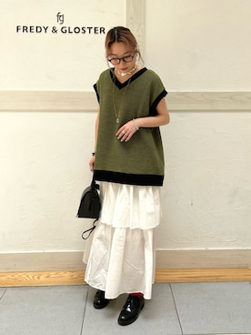 ひかりさん（レディース・156cm）の春コーディネート