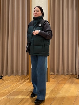 ひかりさん（レディース・156cm）の冬コーディネート