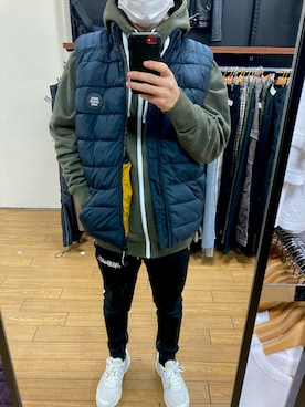 「GOTHAM（ゴッサム）のアイテム」を使った、こうへいさん（メンズ・167cm）の秋コーディネート