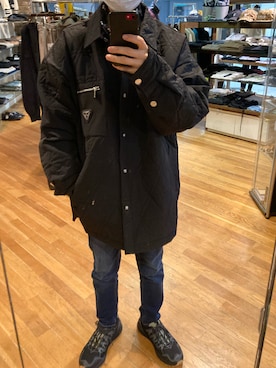 「Betty Smith（ベティスミス）のアイテム」を使った、こうへいさん（メンズ・167cm）の冬コーディネート