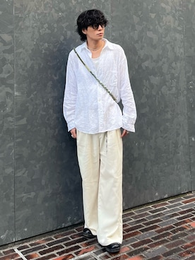 「LEPSIM（レプシィム）のアイテム」を使った、Fumiyaさん（メンズ・172cm）の夏コーディネート