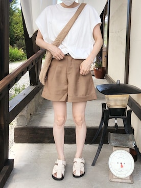 コマさんさん（レディース・154cm）の夏コーディネート