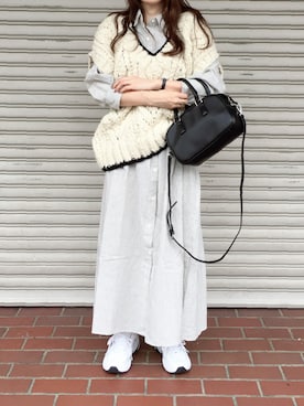 コマさんさん（レディース・154cm）の秋コーディネート