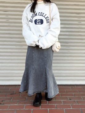 コマさんさん（レディース・154cm）の冬コーディネート