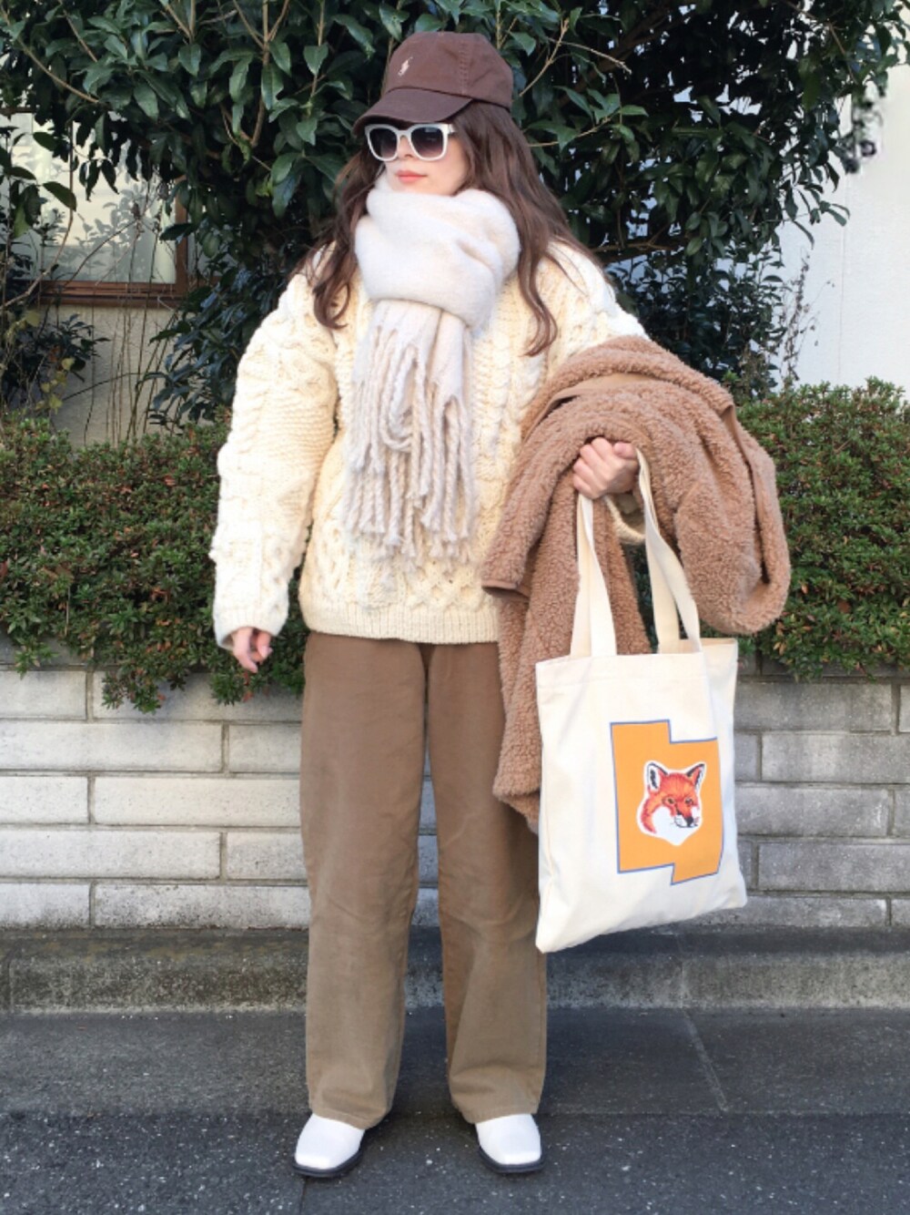 ADER ERROR x MAISON KITSUNÉ トートバッグ 美品】MAISON KITSUNE メゾンキツネ ADER トートバッグ 黒