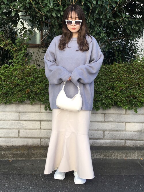 コマさん Grlのニット セーターを使ったコーディネート Wear