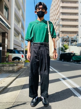 「アイテム（アナログ腕時計）」を使った、sakuさん（メンズ・168cm）の秋コーディネート