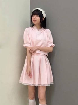 「F i.n.t（フィント）のアイテム（トップス）」を使った、F i.n.tさん（レディース・165cm）の夏コーディネート