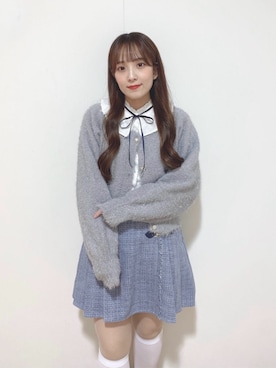 「ブルー」｜F i.n.tさん（レディース・150cm）の秋コーディネート