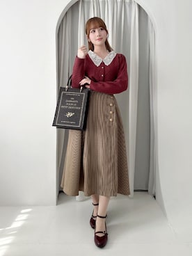 「アイテム（カーディガン/ボレロ）」を使った、F i.n.tさん（レディース・158cm）の夏コーディネート