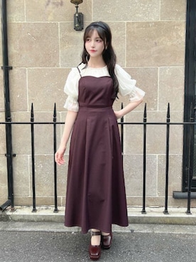 「骨格ナチュラル」｜F i.n.tさん（レディース・157cm）の夏コーディネート