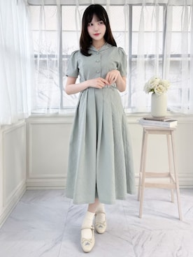 「F i.n.t（フィント）のアイテム」を使った、F i.n.tさん（レディース・157cm）の春コーディネート