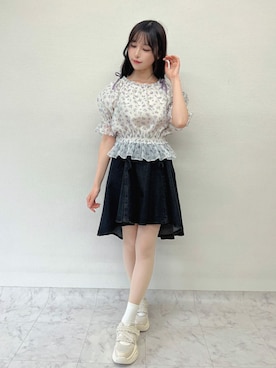 F i.n.tさん（レディース・157cm）の春コーディネート