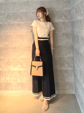 F i.n.tさん（レディース・165cm）の夏コーディネート