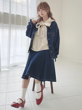 F i.n.tさん（レディース・157cm）の冬コーディネート