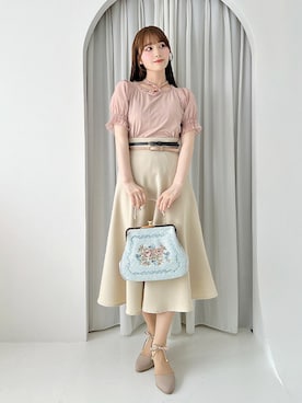 「F i.n.t（フィント）のアイテム（トップス）」を使った、F i.n.tさん（レディース・158cm）の夏コーディネート