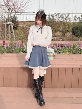 F i.n.tさん（レディース・160cm）の冬コーディネート