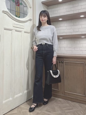 F i.n.tさん（レディース・163cm）の冬コーディネート