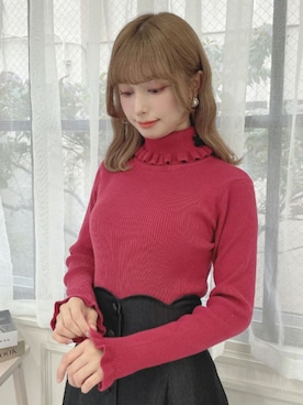 「F i.n.t（フィント）のアイテム」を使った、F i.n.tさん（レディース・152cm）の冬コーディネート