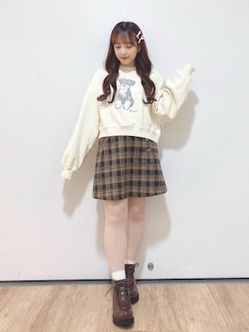 F i.n.tさん（レディース・153cm）の冬コーディネート