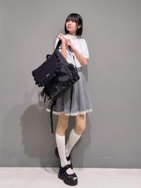 「F i.n.t（フィント）のアイテム」を使った、F i.n.tさん（レディース・165cm）の春コーディネート