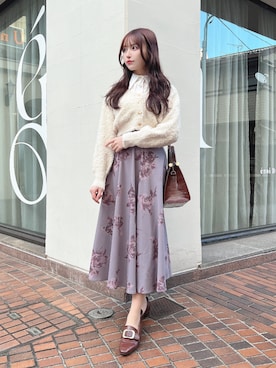 「アイテム（その他シューズ）」を使った、F i.n.tさん（レディース・157cm）の冬コーディネート