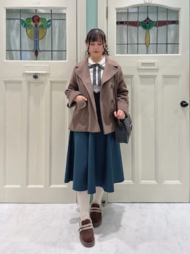 F i.n.tさん(レディース・158cm)の冬コーディネート