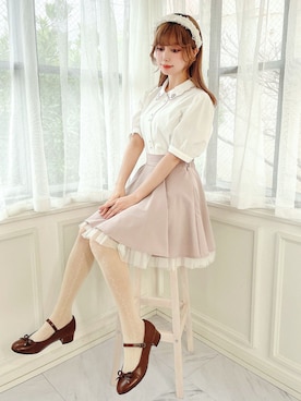 「F i.n.t（フィント）のアイテム（シューズ）」を使った、F i.n.tさん（レディース・152cm）の春コーディネート