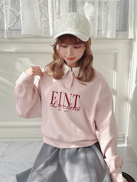 「F i.n.t（フィント）のアイテム」を使った、F i.n.tさん（レディース・152cm）の冬コーディネート