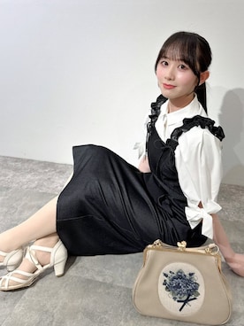 「an another angelus（アンアナザーアンジェラス）のアイテム」を使った、F i.n.tさん（レディース・158cm）の春コーディネート