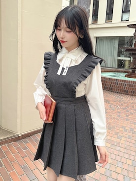 F i.n.tさん（骨格ウェーブ・レディース・157cm）の秋コーディネート