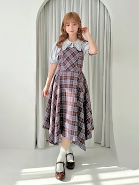「F i.n.t（フィント）のアイテム（トップス）」を使った、F i.n.tさん（レディース・152cm）の秋コーディネート