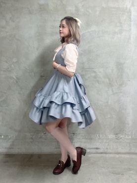 「F i.n.t（フィント）のアイテム（シューズ）」を使った、F i.n.tさん（レディース・155cm）の春コーディネート