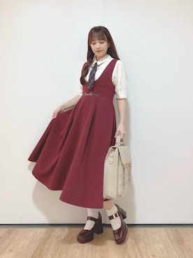 「アイテム（パンプス）」を使った、F i.n.tさん（レディース・150cm）の夏コーディネート