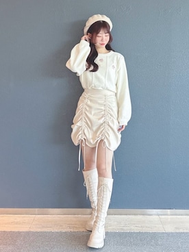 F i.n.tさん（レディース・160cm）の冬コーディネート