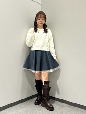 F i.n.tさん（レディース・153cm）の冬コーディネート