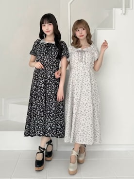 「F i.n.t（フィント）のアイテム」を使った、F i.n.tさん（レディース・157cm）の春コーディネート