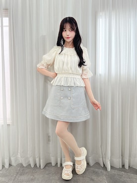 F i.n.tさん（骨格ウェーブ・レディース・157cm）の夏コーディネート