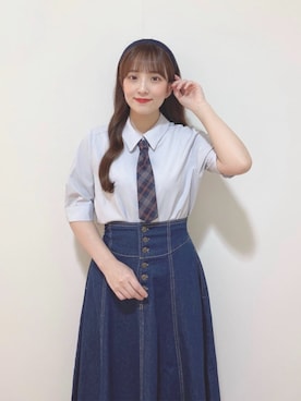 「アイテム（スカート）」を使った、F i.n.tさん（レディース・150cm）の夏コーディネート