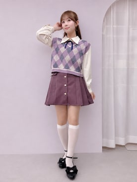 「F i.n.t（フィント）のアイテム」を使った、F i.n.tさん（レディース・158cm）の夏コーディネート