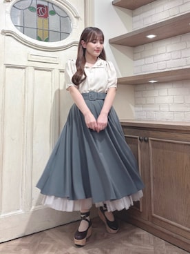 「アイテム（パンプス）」を使った、F i.n.tさん（レディース・150cm）の秋コーディネート