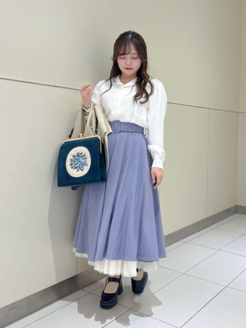 2サイズ展開】パニエサーキュラースカート/fint フィント（スカート