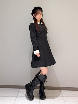 F i.n.tさん（レディース・156cm）の冬コーディネート