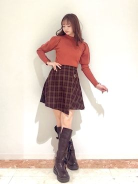 F i.n.tさん（レディース・159cm）の秋コーディネート