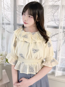 「an another angelus（アンアナザーアンジェラス）のアイテム」を使った、F i.n.tさん（レディース・157cm）の春コーディネート