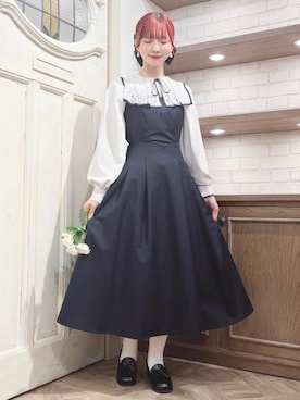 F i.n.tさん（レディース・154cm）の春コーディネート