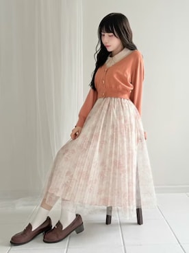 「F i.n.t（フィント）のアイテム」を使った、F i.n.tさん（レディース・157cm）の春コーディネート