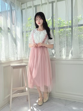 F i.n.tさん（レディース・157cm）の夏コーディネート