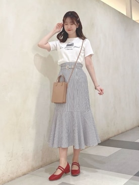 F i.n.tさん（レディース・157cm）の夏コーディネート